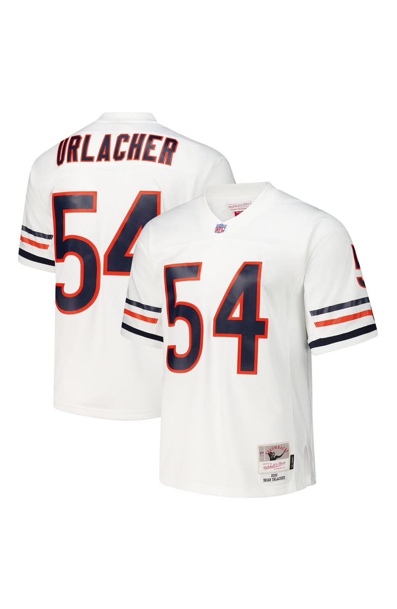Mitchell & Ness Men's Mitchell & Ness Brian Urlacher White Chicago Bears 2000 Legacy Replica Jersey, Alternate, color, 