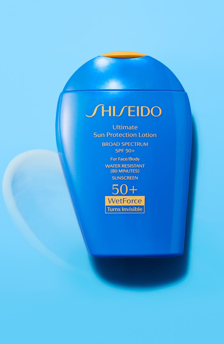 Shiseido WetForce Ultra Sun Protection Lotion Broad Spectrum Sunscreen SPF 50+, Alternate, color, 