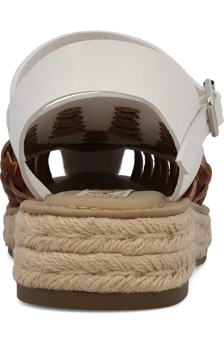 MIA Eshani Ankle Strap Espadrille Sandal, Alternate, color, White/ Cogn