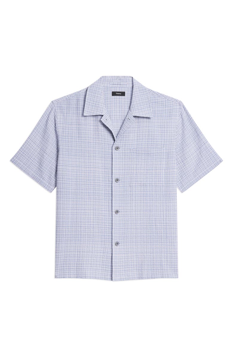 Theory Mini Tex Camp Shirt, Alternate, color, Bering Multi