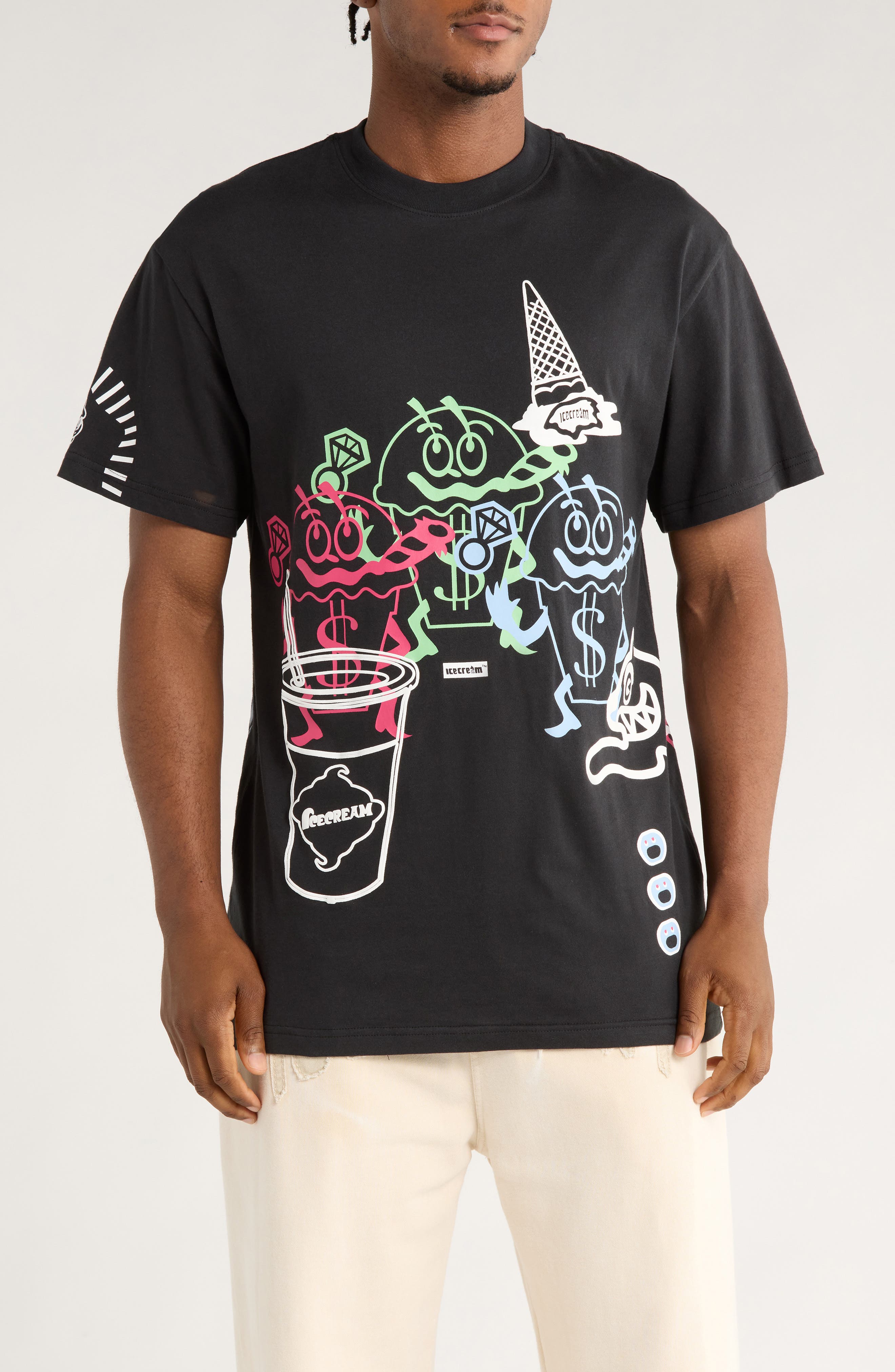 ICECREAM The Gang Graphic T-Shirt