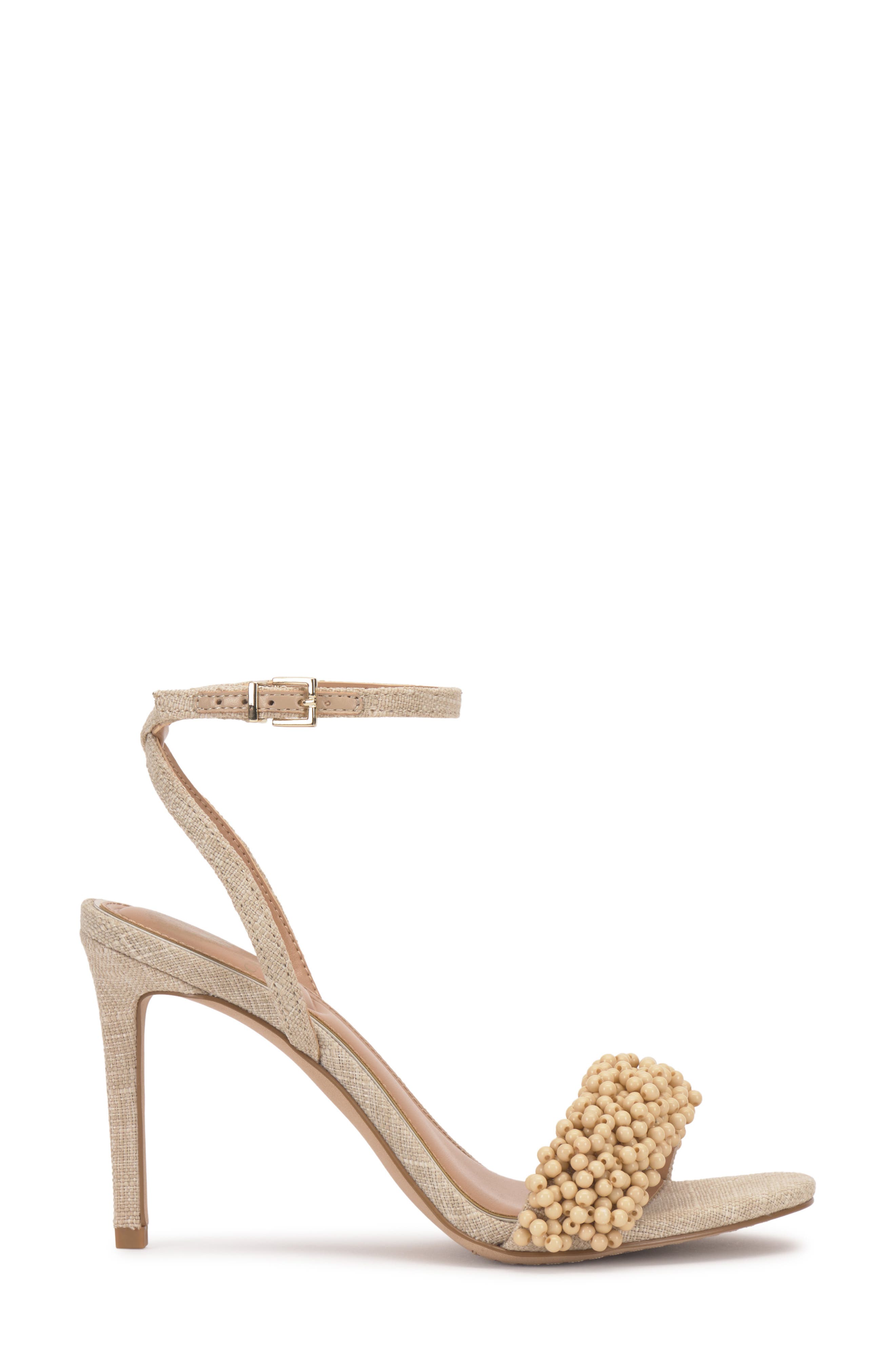 Vince Camuto Arleem Ankle Strap Sandal, Alternate, color, Natural