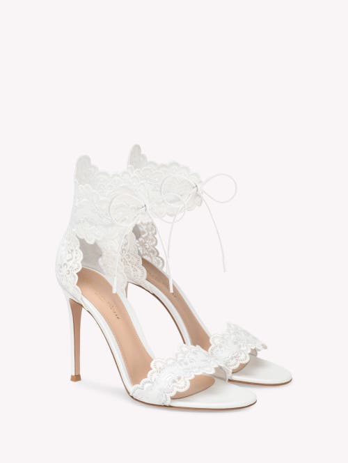 Gianvito Rossi Evie Sandal In White