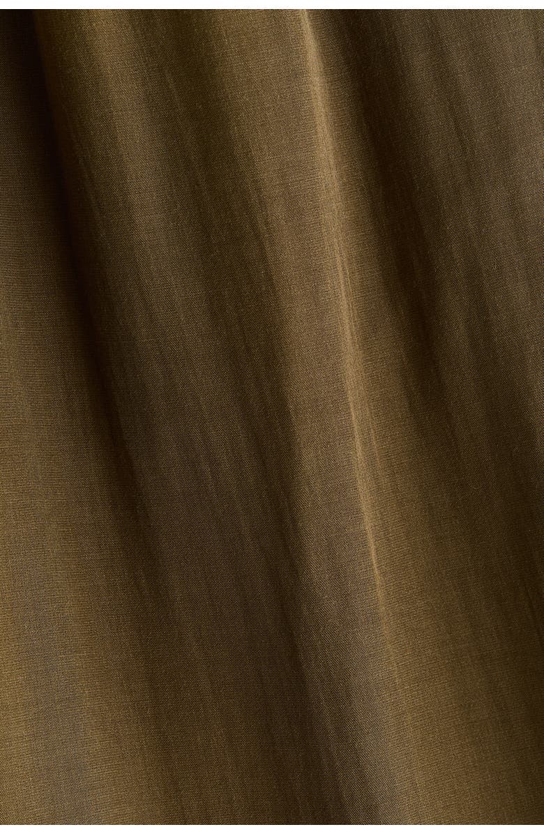 H&M Balloon Drawstring Trousers, Alternate, color, Dark Khaki Green