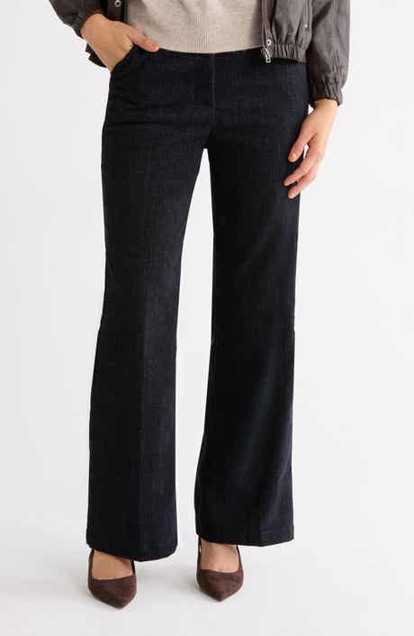 High Waist Wide Leg Trousers