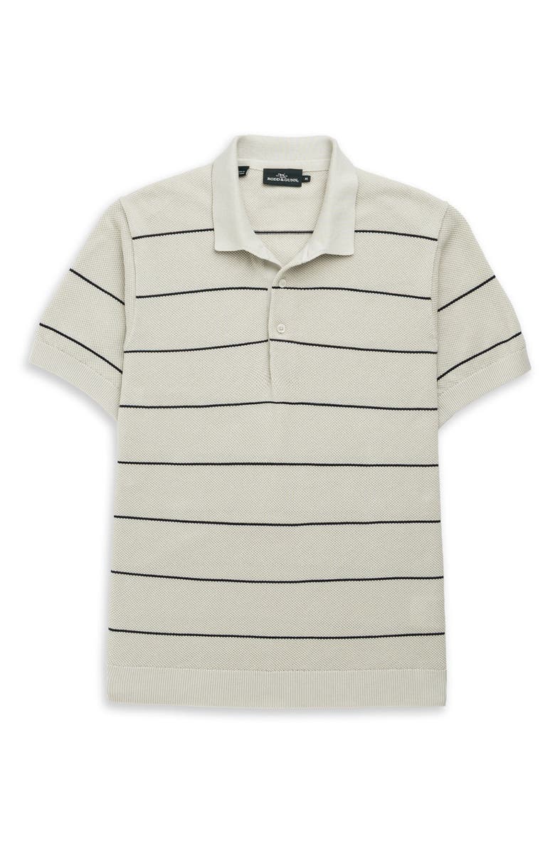 Rodd & Gunn Turners Bay Stripe Polo, Alternate, color, Pebble