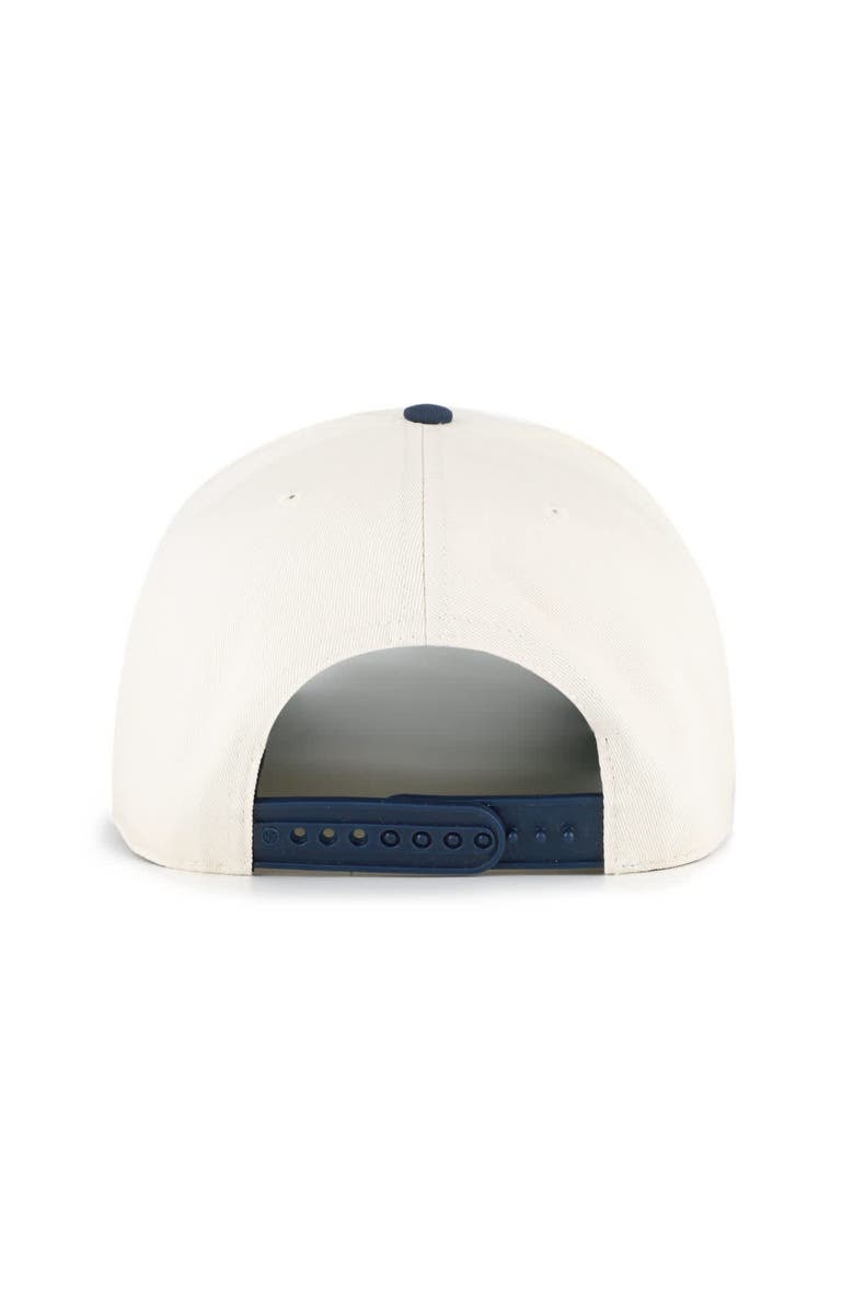 '47 Men's '47 Natural Denver Broncos Frame Out Two Tone Hitch Adjustable Hat, Alternate, color, Natural