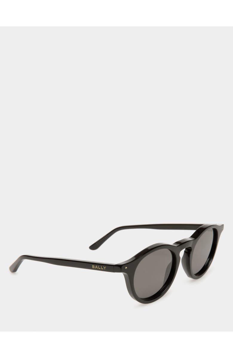 Bally Hermann Sunglasses, Alternate, color, Black