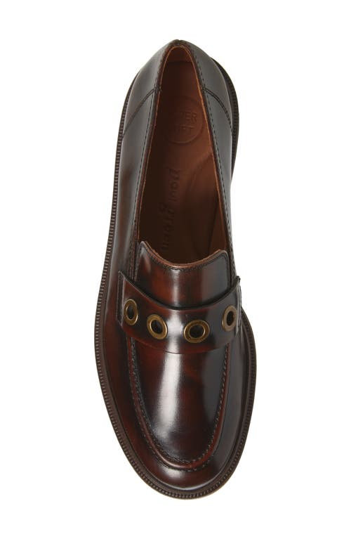 Paul Green Billie Lug Sole Loafer In Brown