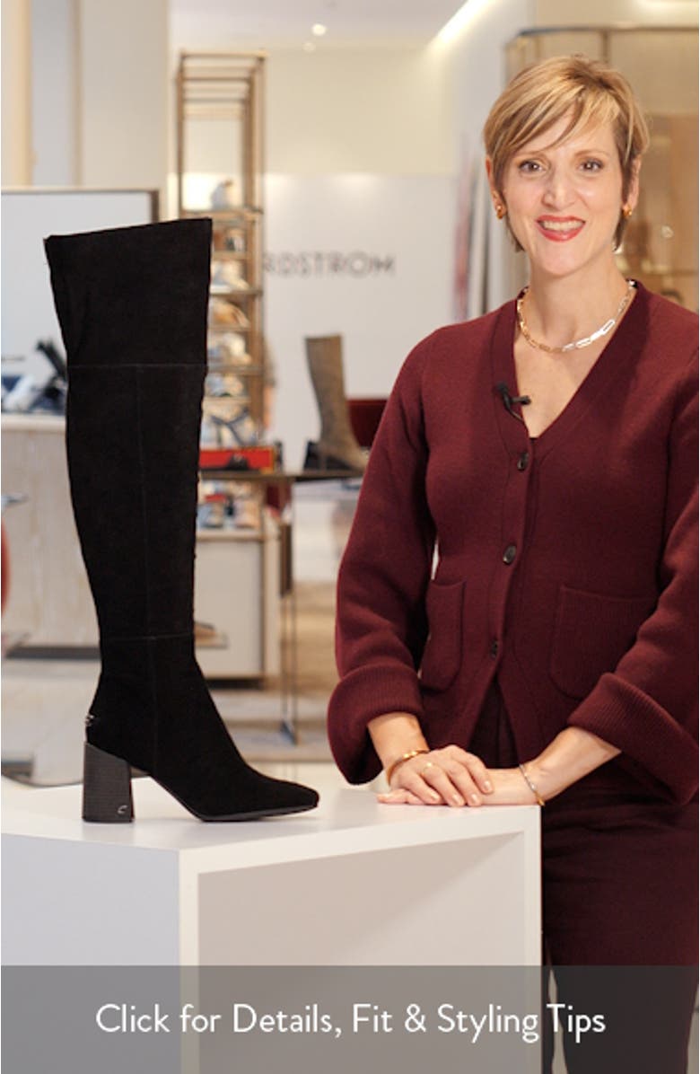 Brigid Over the Knee Boot, sales video thumbnail