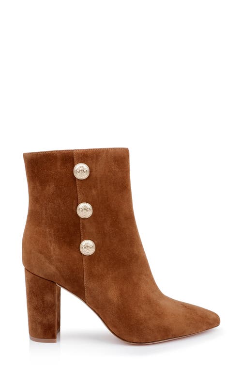 L'agence Theodora Ii Pointed Toe Bootie In Brown