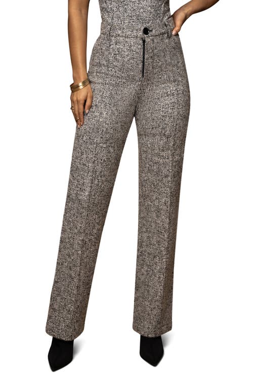 Jluxlabel Stay Sharp Tweed Pants In Gray
