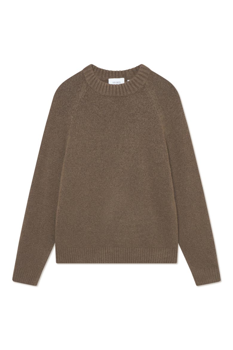 Gilbert Crewneck Sweater, Alternate, color, TEAK