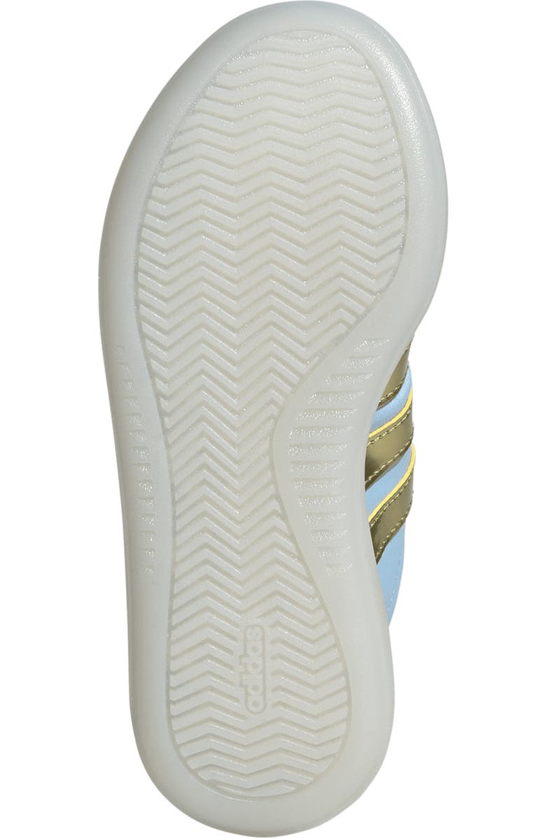 adidas Kids' Barreda Decode Sneaker, Alternate, color, Glow Blue/ Gold Met./ Lavender