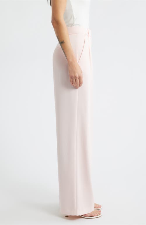 French Connection Harrie Wide Leg Suiting Pants In Pink