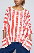 LUUKAA Emryn Striped Jersey Tunic
