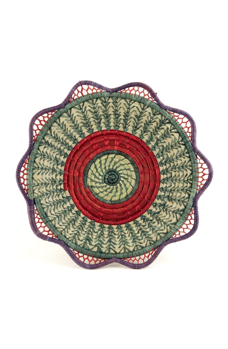 Mayan Hands Josefina Basket, Main, color, Black