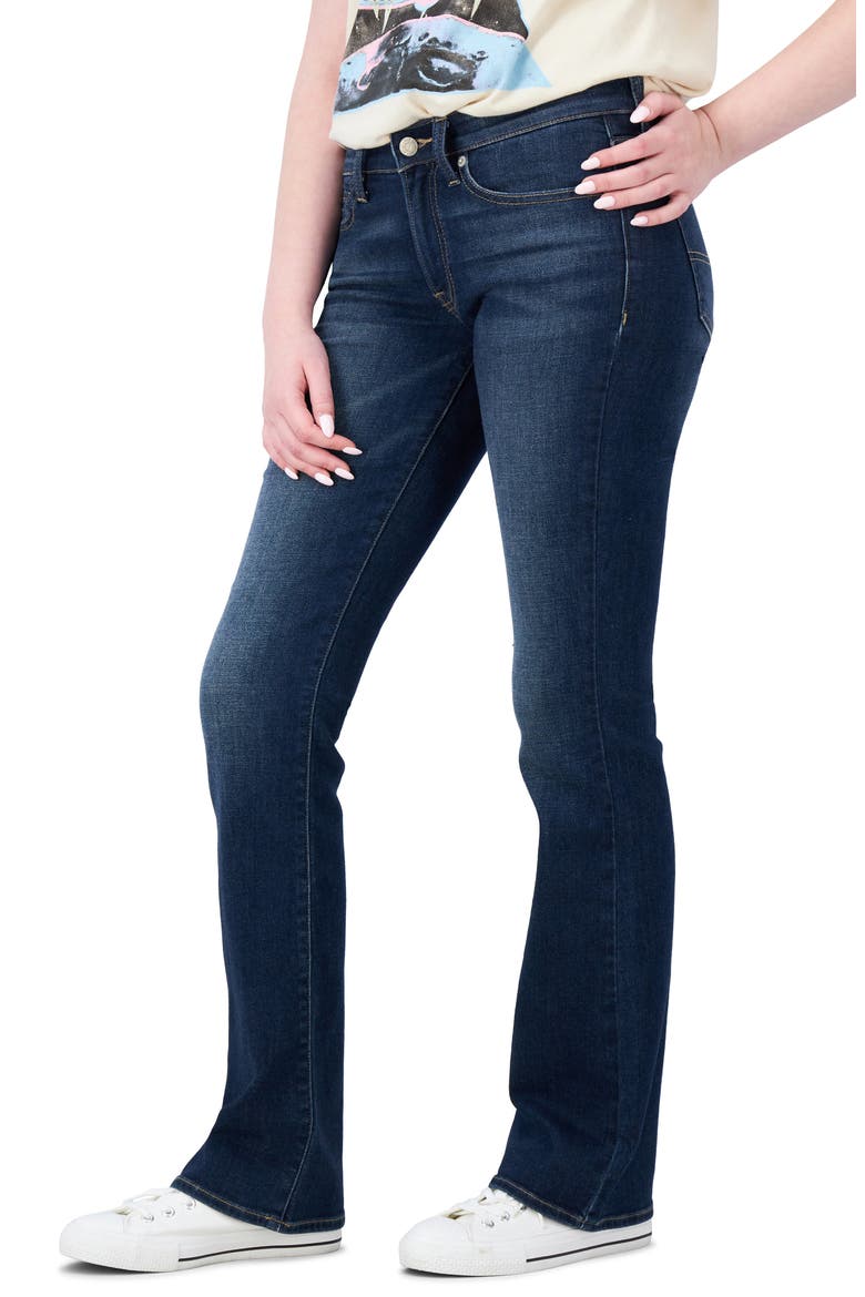 Sweet Bootcut Jeans, Alternate, color, CURRY