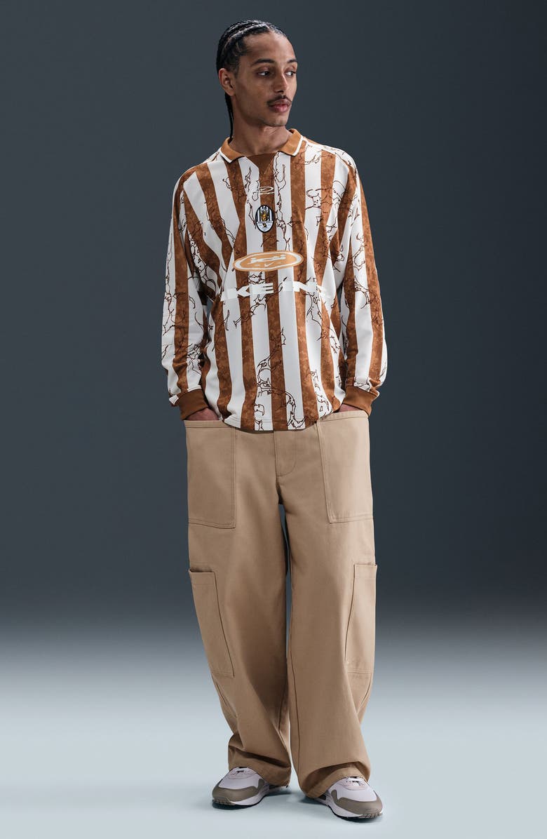 Nike Air Long Sleeve Jersey, Alternate, color, Light British Tan