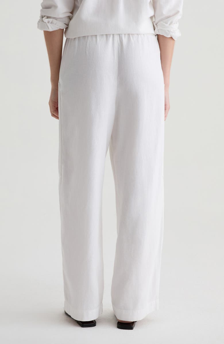 AG Nina Linen Blend Drawstring Pants, Alternate, color, 