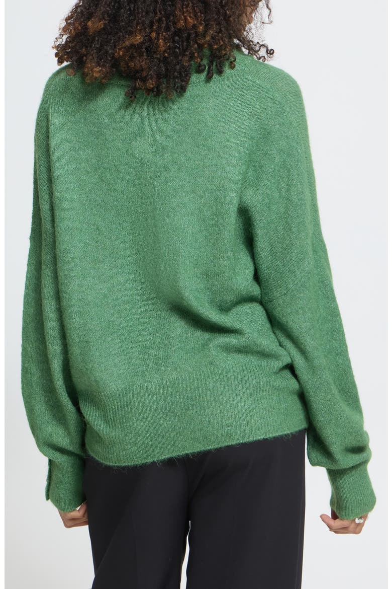 Knit Turtleneck Sweater, Alternate, color, FAIRWAY