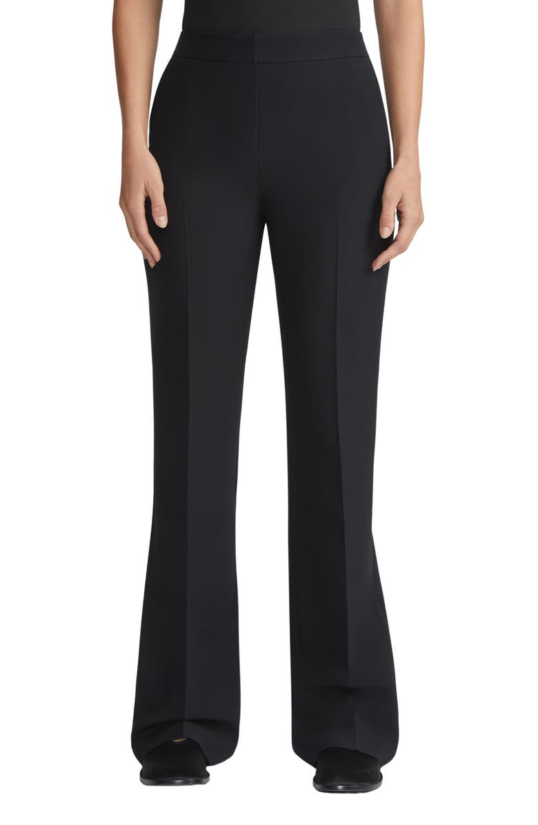 パンツ cornerstone 22aw wool dart flare slacks Super High Waisted Flare Trouser Pant | Express