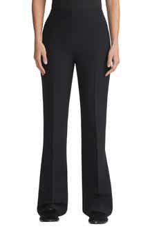 Lafayette 148 New York Saint Mark's Wool & Silk Crepe Flare Pants