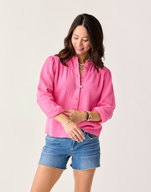 Carve Designs Tatum Double Gauze Shirt