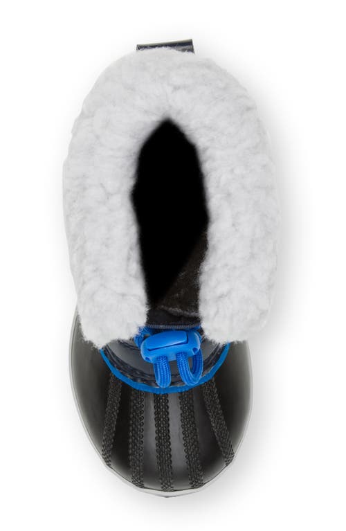 Sorel Kids' Yoot Pac Waterproof Snow Boot In Collegiate Navy/super Blue