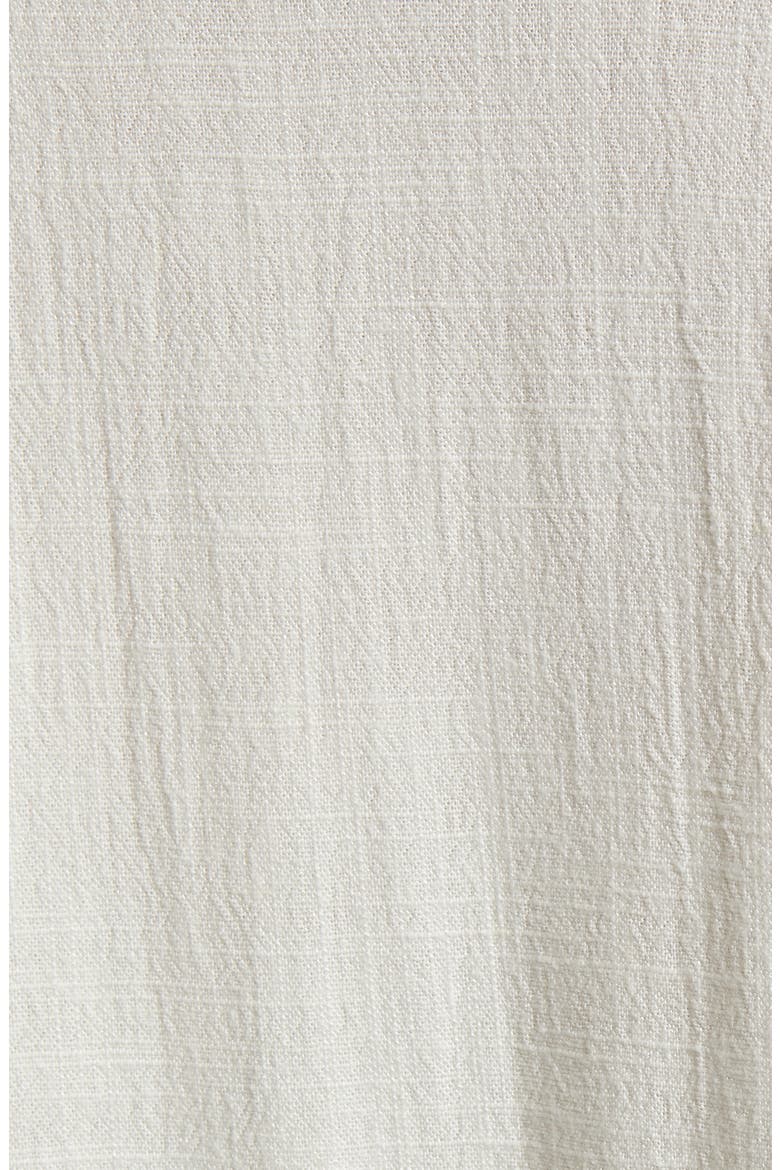 Oversize Button-Up Shirt, Alternate, color, CREAM