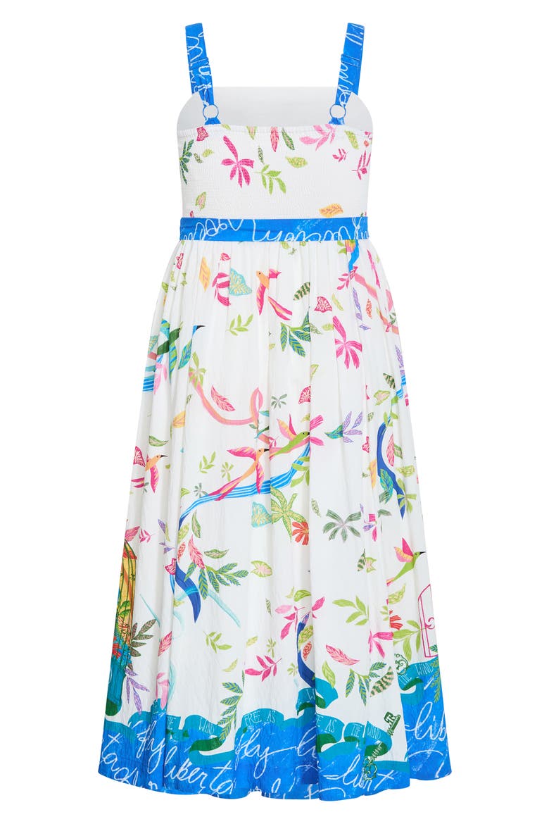 Free Spirit Print Sleeveless Maxi Dress, Alternate, color, FREE SPIRIT