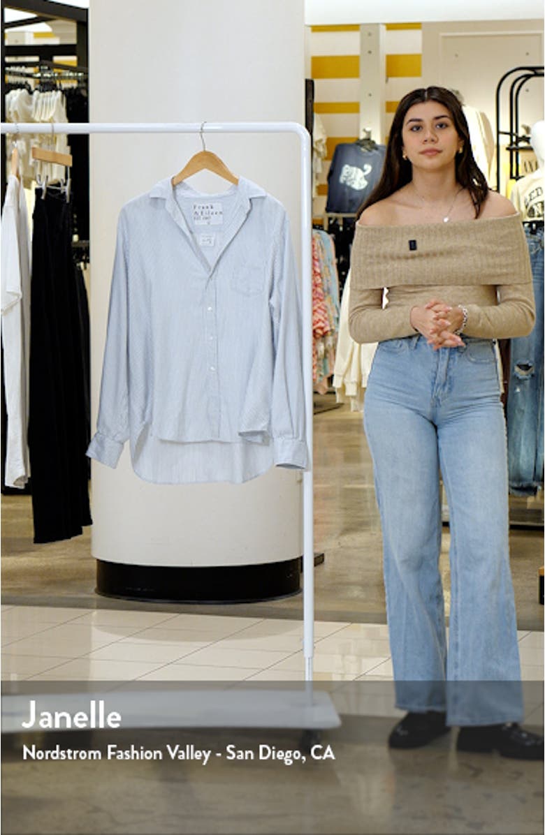 Eileen Relaxed Button-Up Shirt, sales video thumbnail