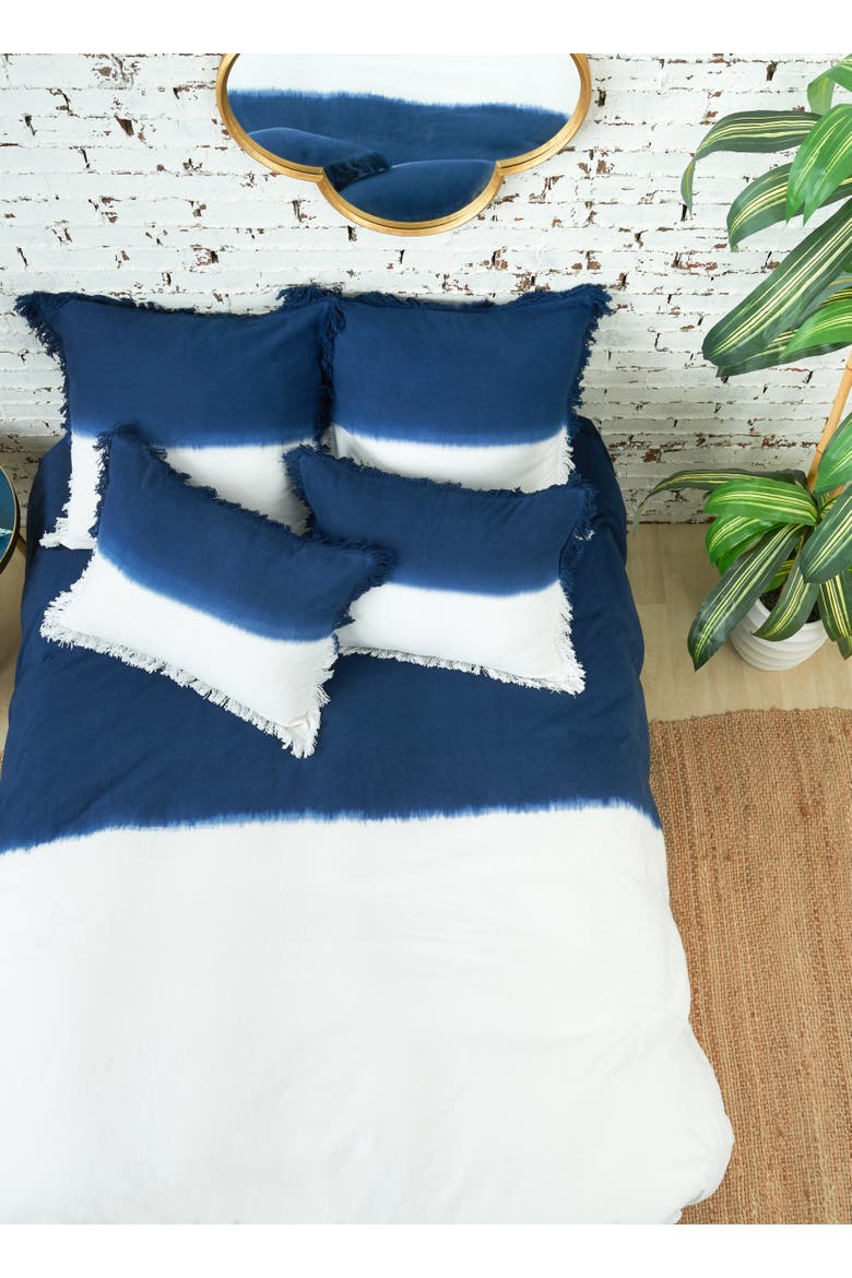 Aster King Duvet Cover, Alternate, color, Blue