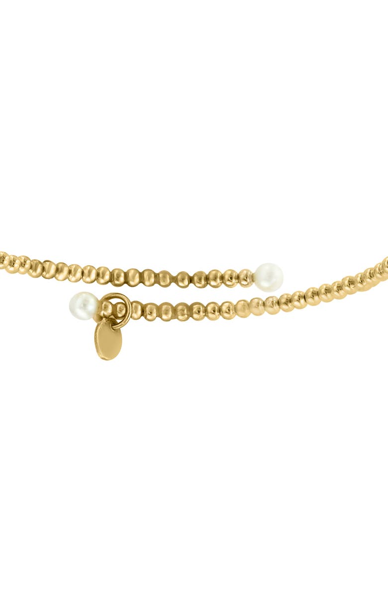 EFFY 14K Yellow Gold Freshwater Pearl Bracelet, Alternate, color, Yellow