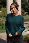 KADA The Open Knit Long Sleeve Sweater