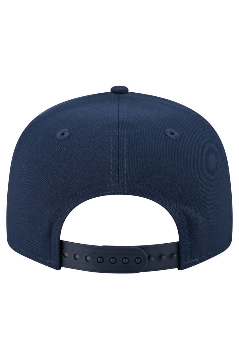 Men's New Era  Navy New England Patriots Core Team Script 9FIFTY Snapback Hat, Alternate, color, Navy