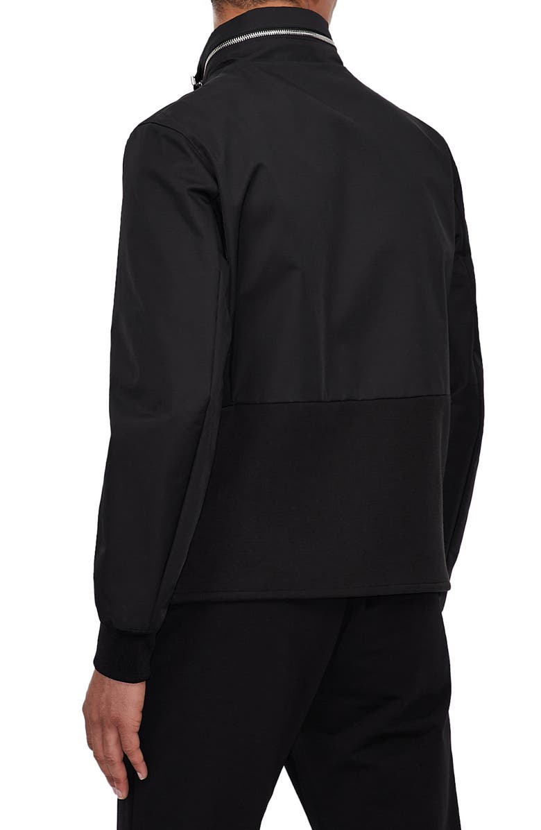 Armani Exchange Classic Yacht Cotton Blend Jacket with Hidden Hood, Alternate, color, 