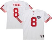 Mitchell & Ness Men's Mitchell & Ness Steve Young White San Francisco 49ers 1994 Authentic Throwback Retired Player Jersey