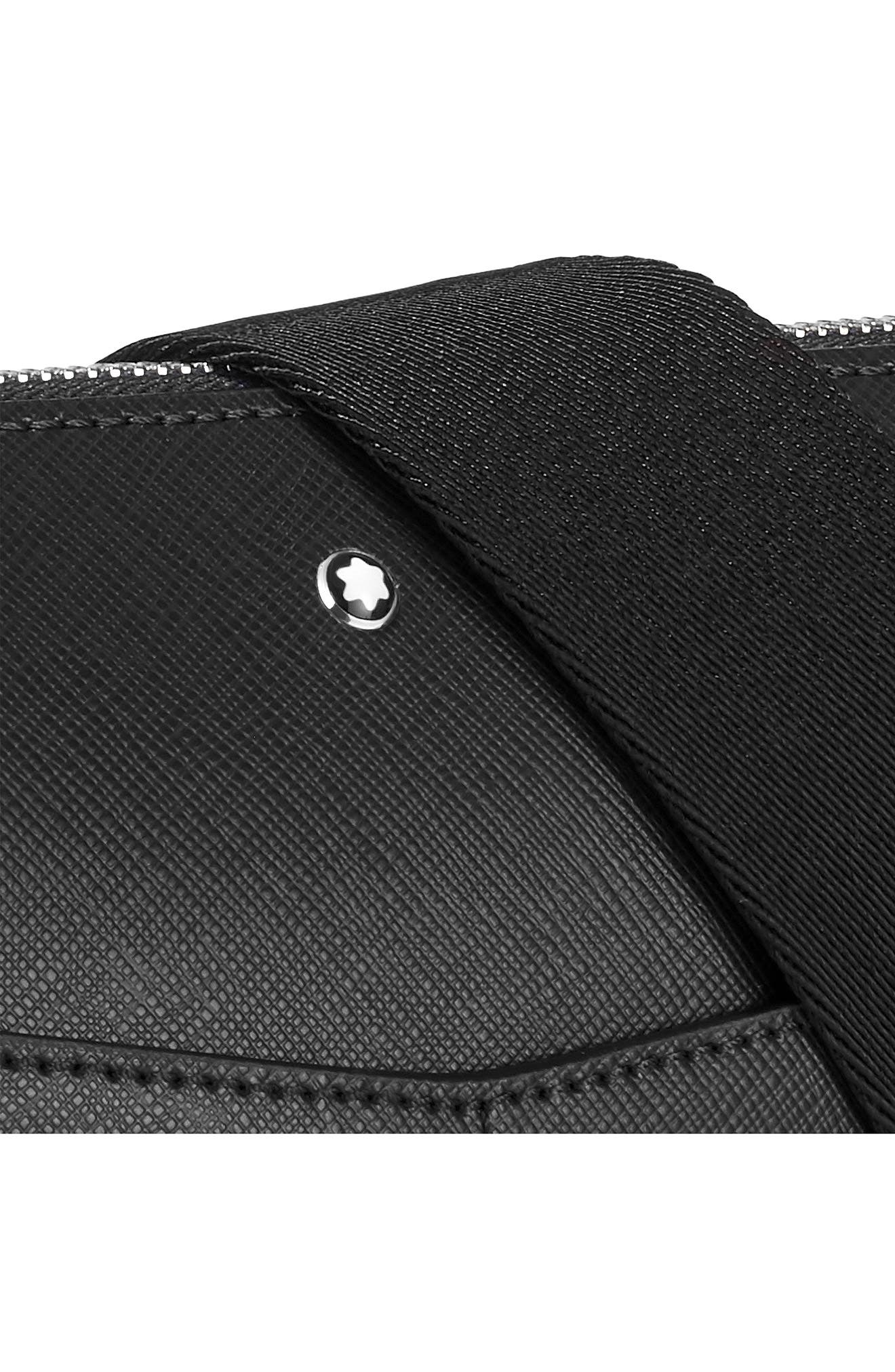 Montblanc Sartorial Leather Messenger Bag, Alternate, color, 