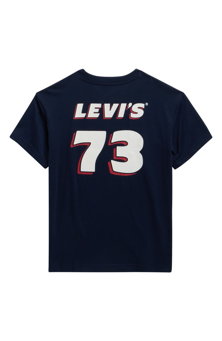 Levi's Kids' Jersey Graphic T-Shirt, Alternate, color, Dress Blues
