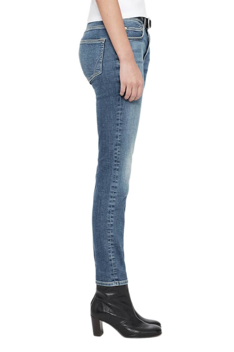 Miller Mid Rise Skinny Jeans, Alternate, color, MID INDIGO