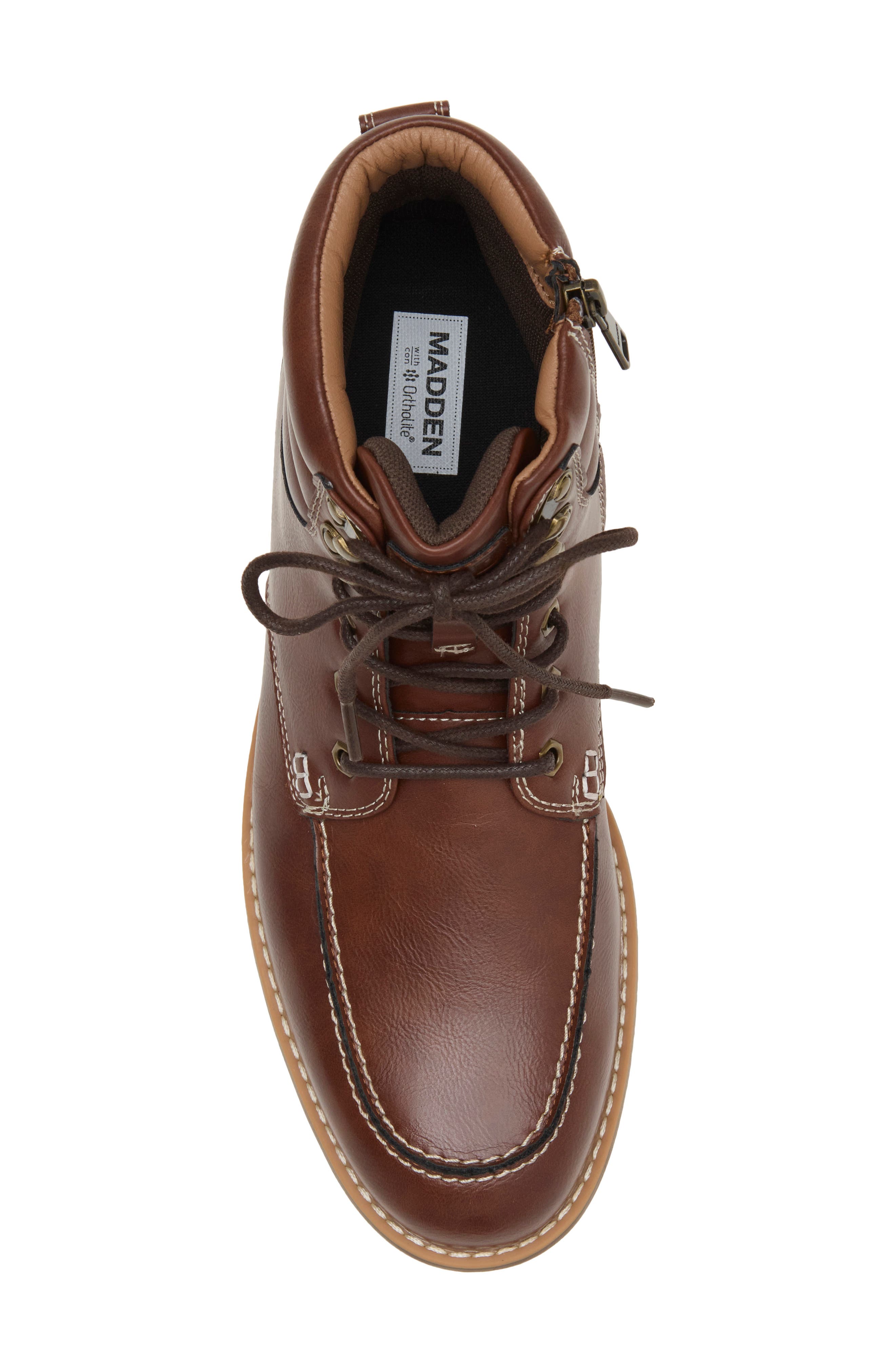 Swingin Faux Leather Boot, Alternate, color, TAN LEATHER PU