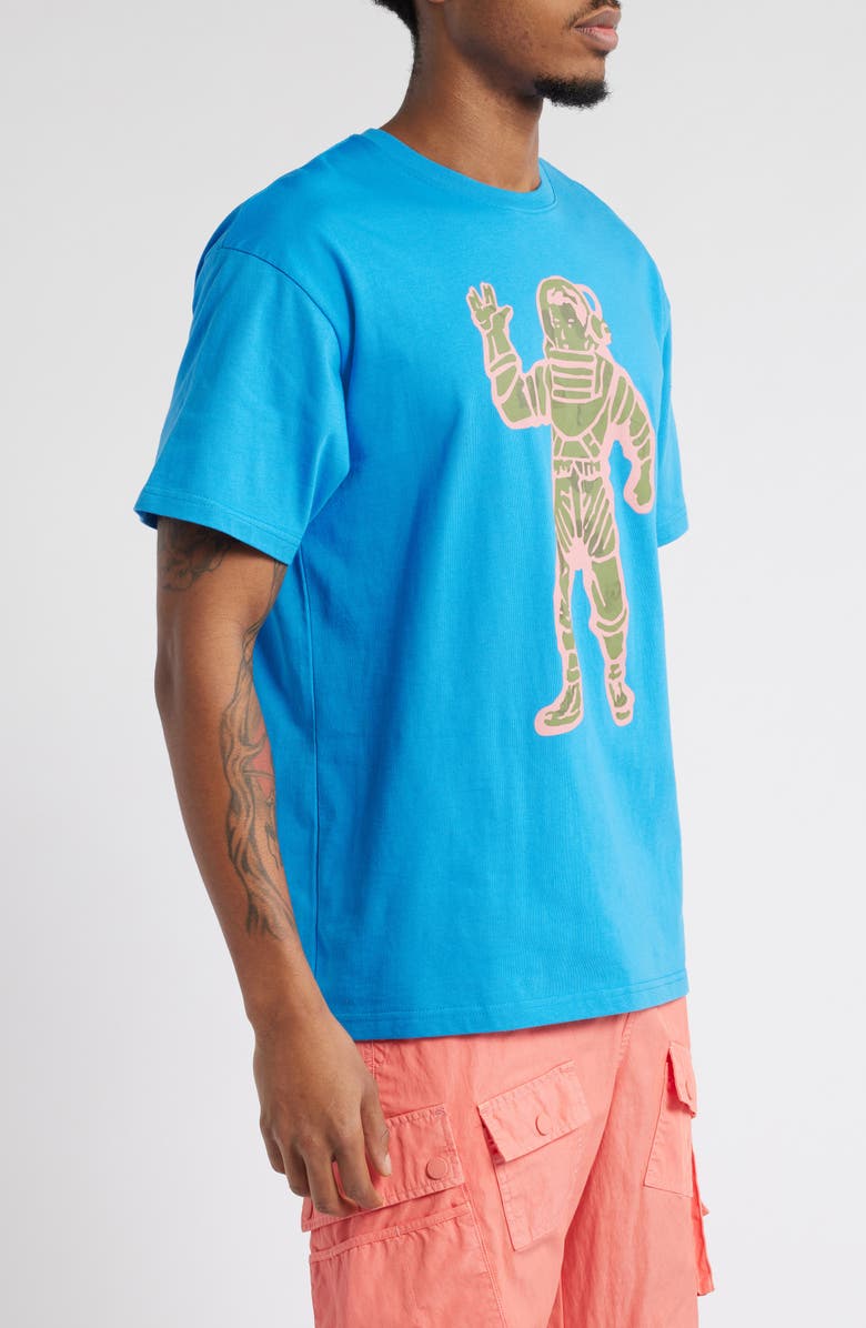 Billionaire Boys Club Astronaut Diamond Dollar Cotton Graphic T-Shirt, Alternate, color, French Blue