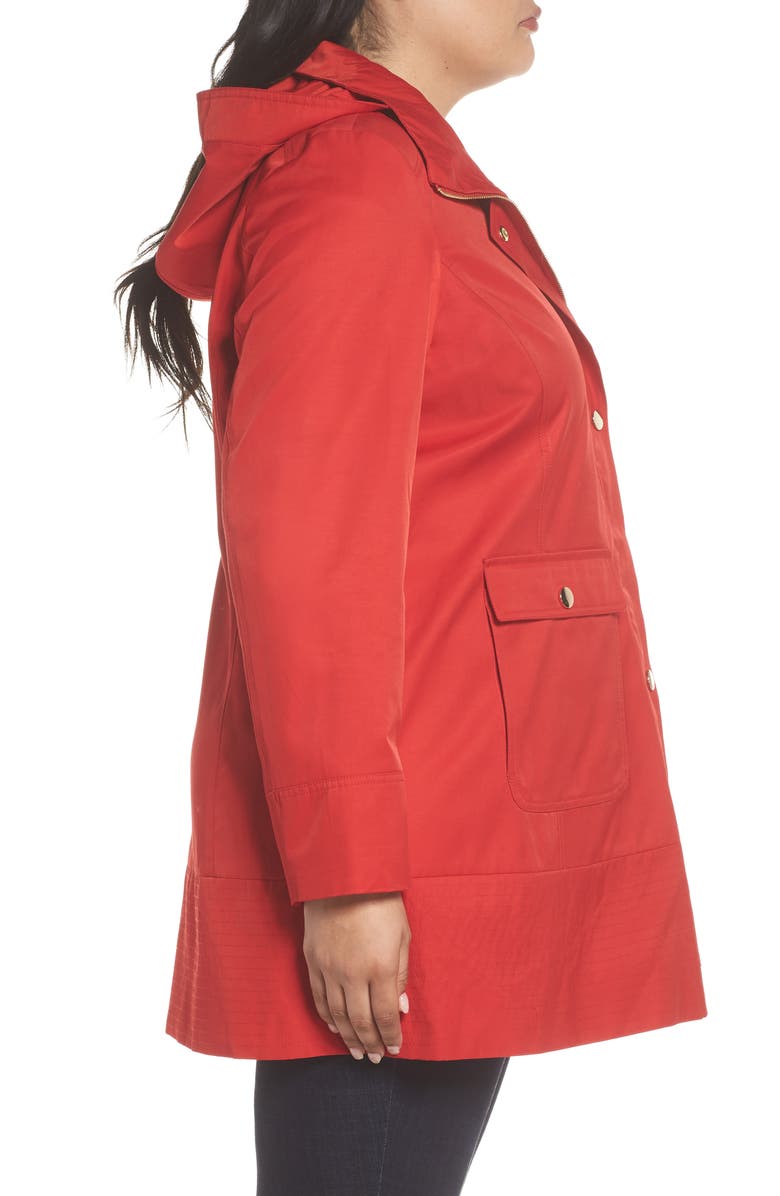 Kristen Blake Hooded Rain Jacket, Alternate, color, 