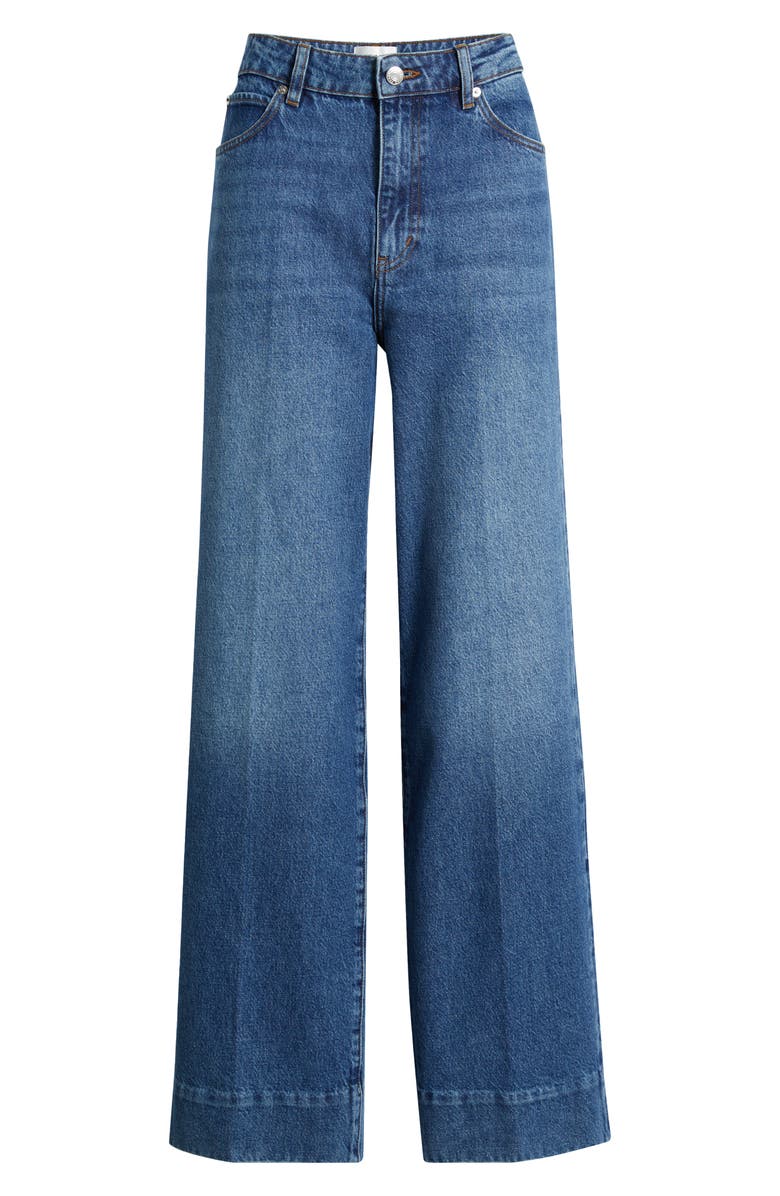 FRAME The Streamline High Waist Straight Leg Jeans, Alternate, color, 