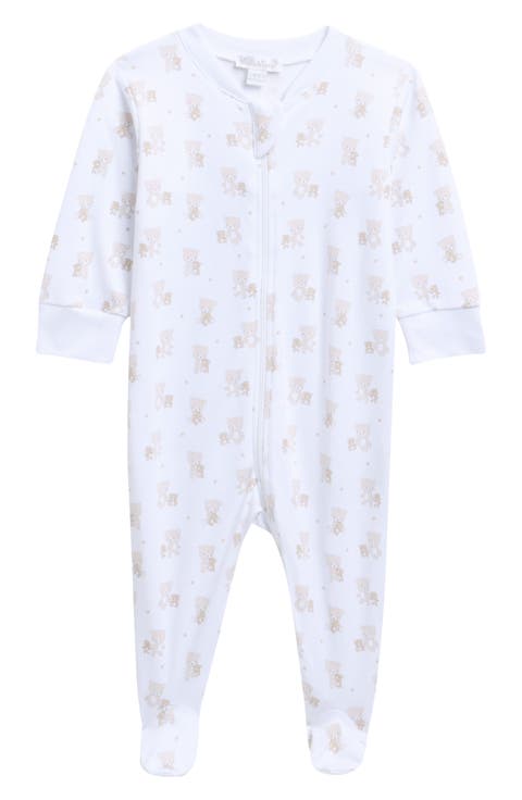 Print Pima Cotton Footie (Baby)