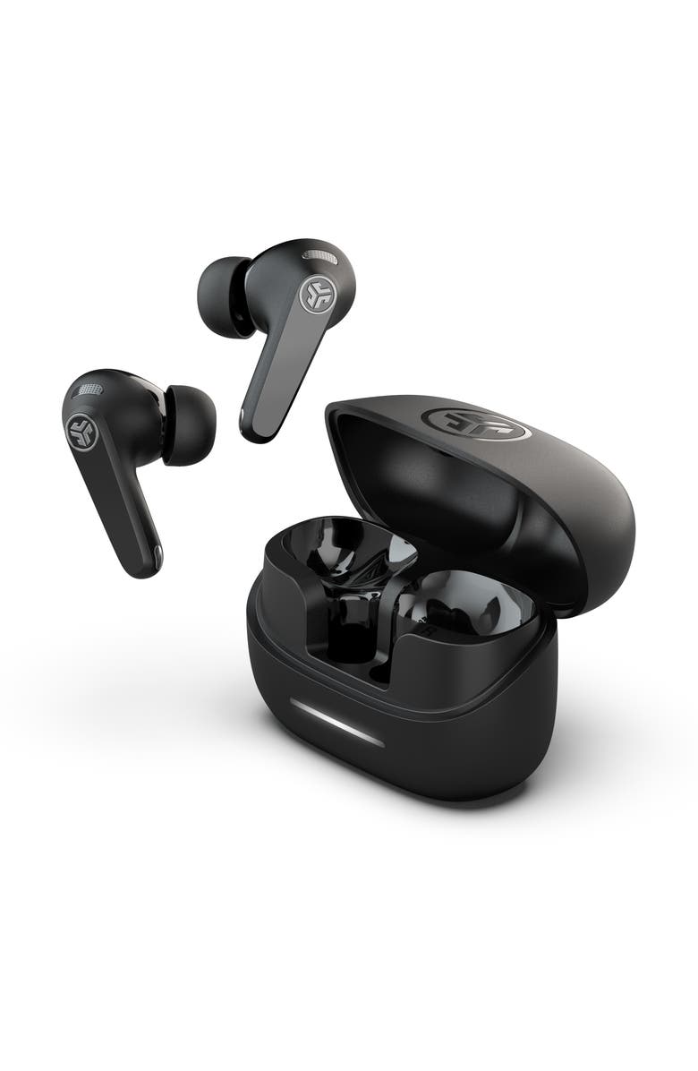 JLab JBuds Pods ANC True Wireless Earbuds, Alternate, color, Black