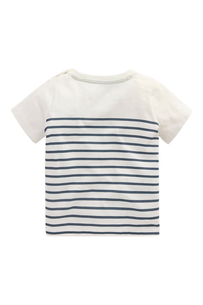 Chameleon Stripe Cotton T-Shirt, Alternate, color, BLUE STRIPE CHAMELEON
