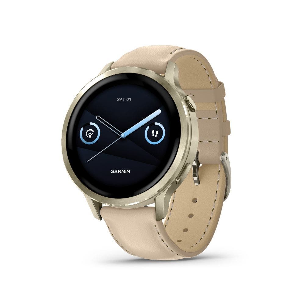selected Light sand leather band