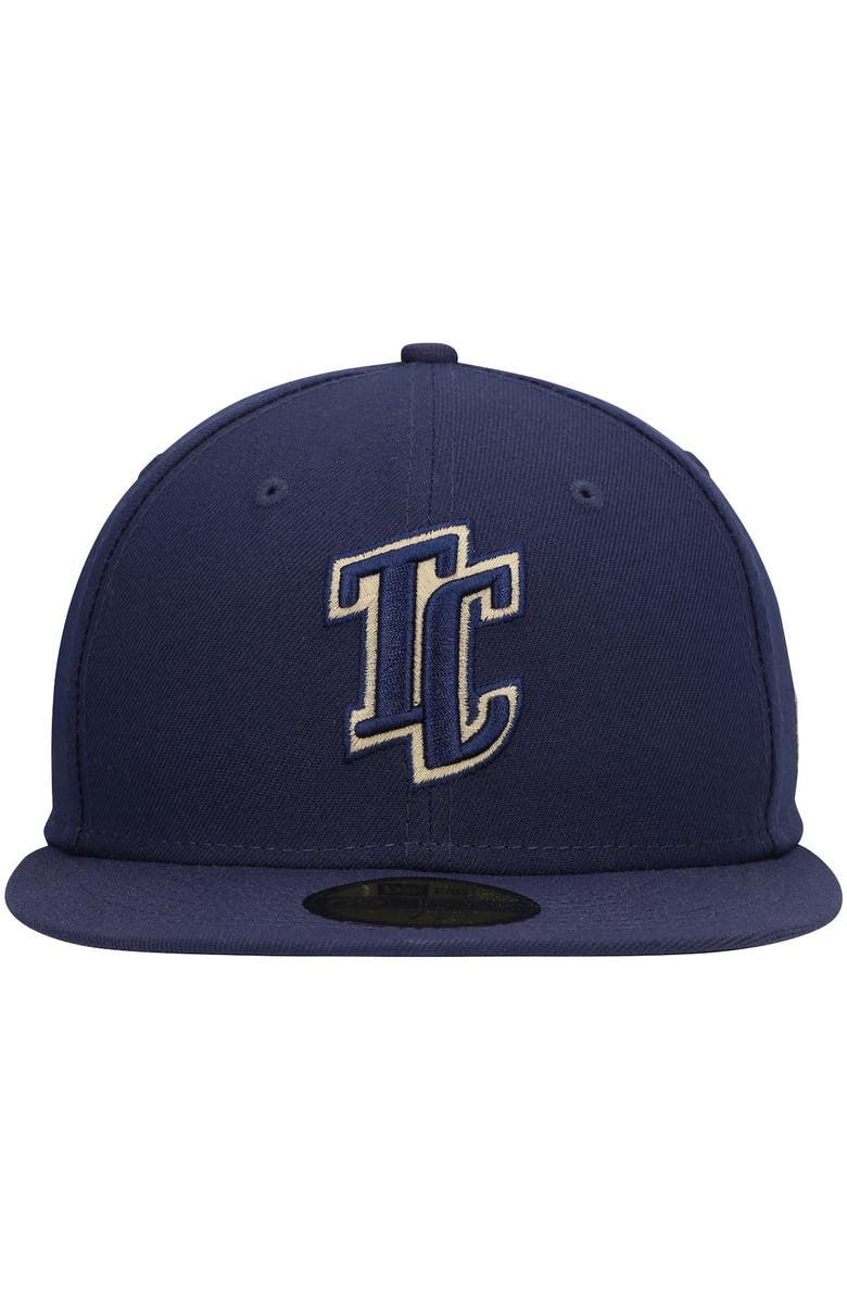 New Era Men's New Era Navy Tri-City Dust Devils Authentic Collection Team Home 59FIFTY Fitted Hat, Alternate, color, Navy